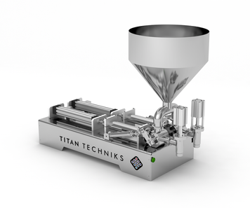 Дозатор Духов Формалина 20 - 250 мл двухпоршневой TTPF-2/20-250/BV50 пневматический Titan Dispenser TTPF-2/20-250/BV50 фото