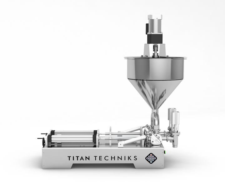Дозатор Масла Соусов 5 - 50 мл двухпоршневой TTPF-2/5-50/BV50-M пневматический Titan Dispenser TTPF-2/5-50/BV50-M фото
