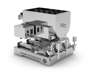 Дозатор Гербіцидів Шампанського 5 - 50 мл трипоршневий TTPF-3/5-50/BG80-MH пневматичний Titan Dispenser TTPF-3/5-50/BG80-MH фото