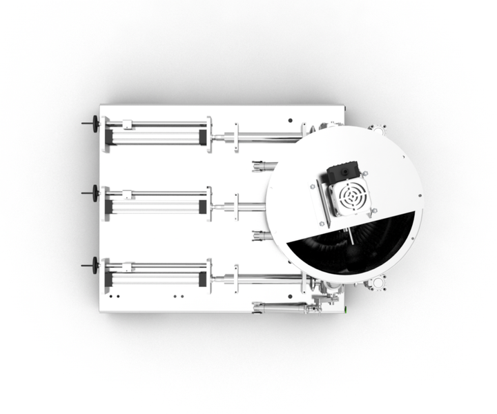 Дозатор Лікера Горілки 5 - 50 мл трипоршневий TTPF-3/5-50/BV30-MH пневматичний Titan Dispenser TTPF-3/5-50/BV30-MH фото