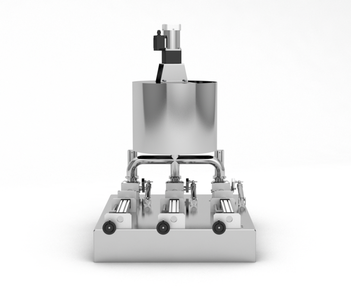 Дозатор Лікера Горілки 5 - 50 мл трипоршневий TTPF-3/5-50/BV30-MH пневматичний Titan Dispenser TTPF-3/5-50/BV30-MH фото