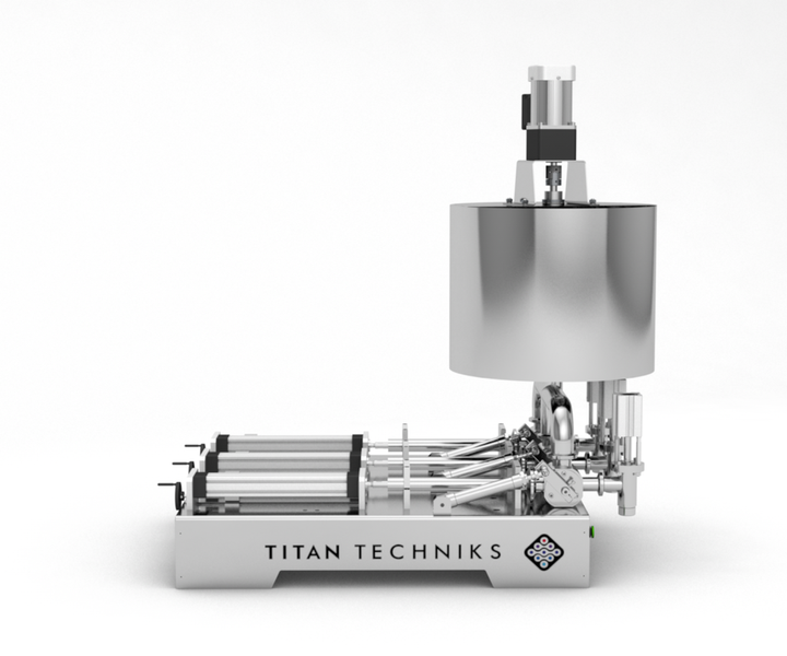 Дозатор Лікера Горілки 5 - 50 мл трипоршневий TTPF-3/5-50/BV30-MH пневматичний Titan Dispenser TTPF-3/5-50/BV30-MH фото