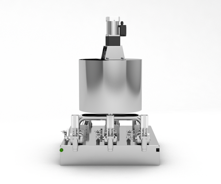 Дозатор Лікера Горілки 5 - 50 мл трипоршневий TTPF-3/5-50/BV30-MH пневматичний Titan Dispenser TTPF-3/5-50/BV30-MH фото