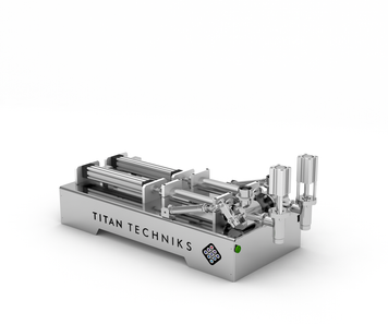 Дозатор Щелочи Клея 20 - 250 мл двухпоршневой TTPF-2/20-250 пневматический Titan Dispenser TTPF-2/20-250 фото